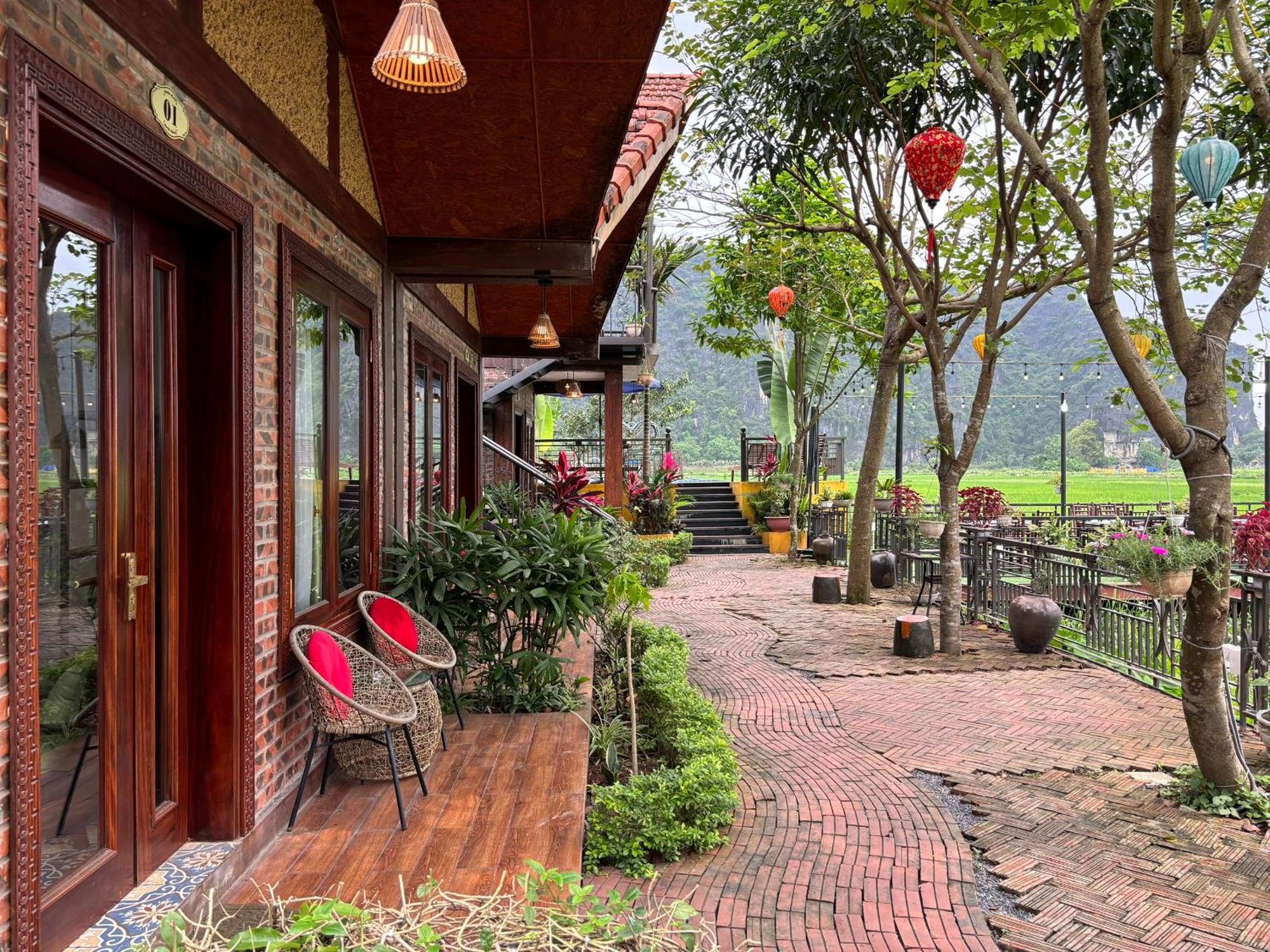 Papaya Bungalow & Rice Fields Lejlighed Ninh Binh Eksteriør billede